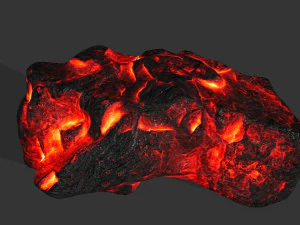 lava rocks 3D Model