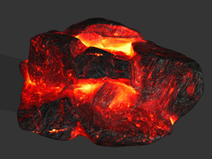 lava rocks 3D मॉडल