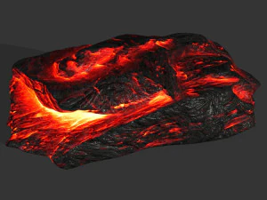 lava rocks 3D Model