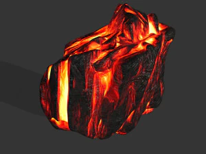 lava rocks 3D Model