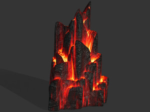 lava rocks 3D मॉडल