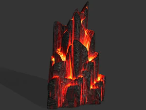 lava rocks 3D Model