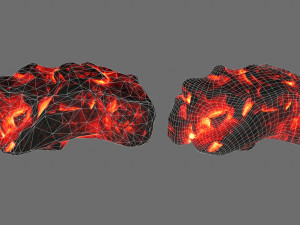 lava rocks 3D मॉडल