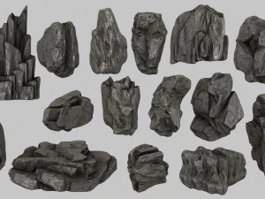 岩石 3D 模型