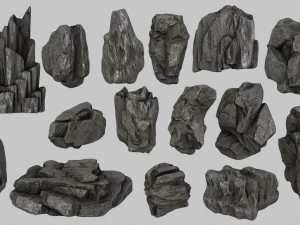 rocks 3D Model