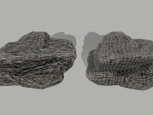 rocks 3D मॉडल