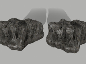 rocks 3D मॉडल