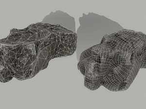 rocks 3D मॉडल