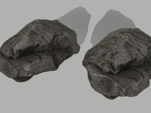 rocks 3D मॉडल