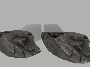 rocks 3D मॉडल