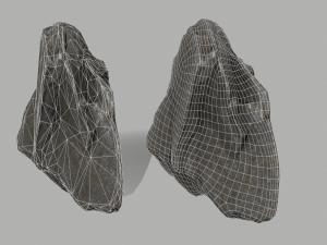 rocks 3D मॉडल