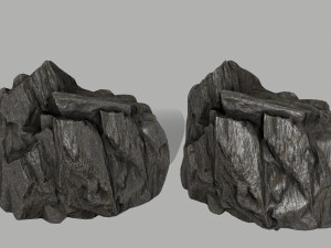 rocks 3D मॉडल