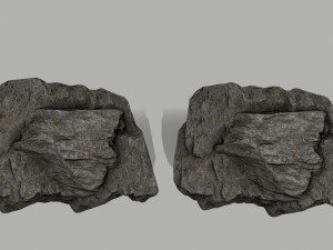 rocks 3D मॉडल