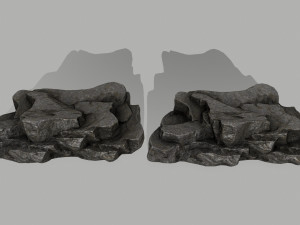 rocks 3D मॉडल