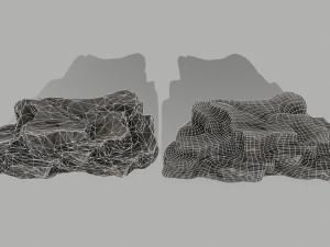 rocks 3D मॉडल