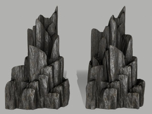 rocks 3D मॉडल