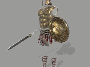 gladiator armor 3D Model