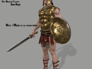 gladiator armor 3D Model