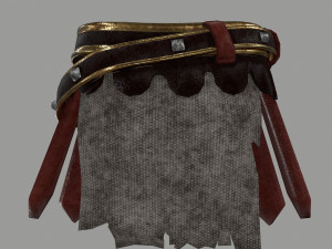 gladiator armor 3D मॉडल