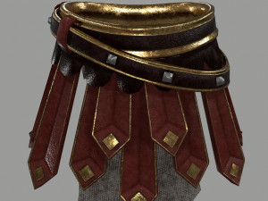 gladiator armor 3D मॉडल