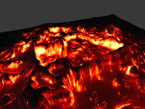 volcano 3D Model