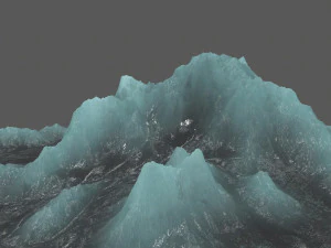 ijs berg 3D Model