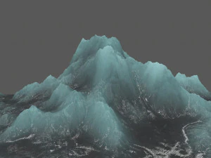 ijs berg 3D Model