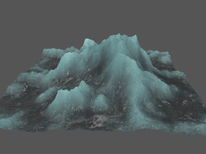 ijs berg 3D Model
