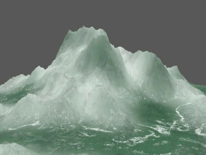 lodowa g&oacute;ra Model 3D