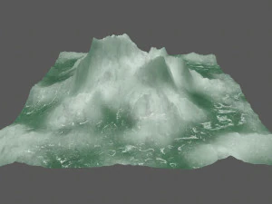 lodowa g&oacute;ra Model 3D