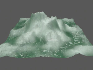 lodowa g&oacute;ra Model 3D