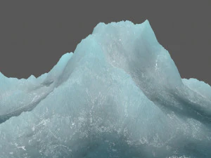 ice mountain 3D Model