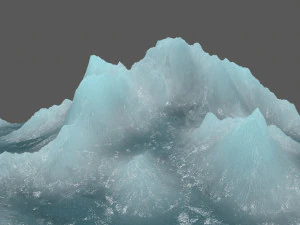 ice mountain 3D Model