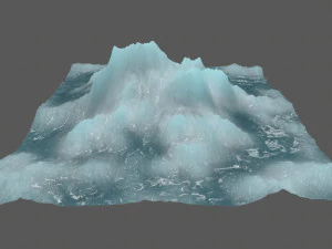 ice mountain 3D Model