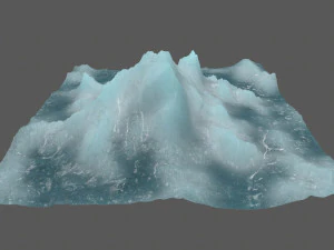 ice mountain 3D Model