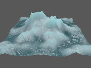 ice mountain 3D Model