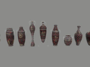 vase set 3D Model