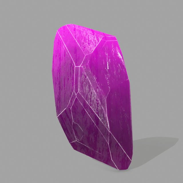 crystal 5 3D Model .c4d .max .obj .3ds .fbx .stl .blend 