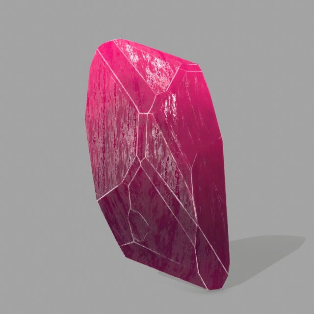 crystal 6 3D Model .c4d .max .obj .3ds .fbx .stl .blend 