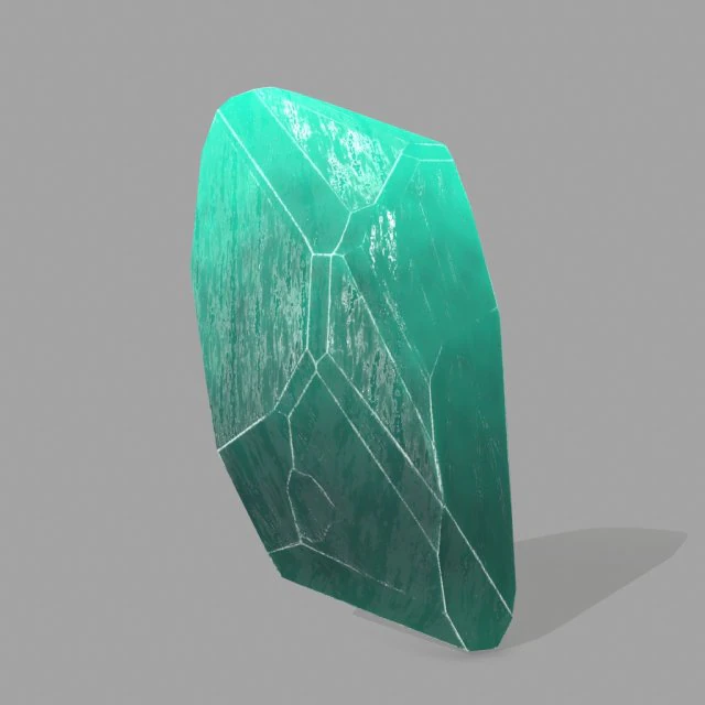 crystal 7 3D Model .c4d .max .obj .3ds .fbx .stl .blend 