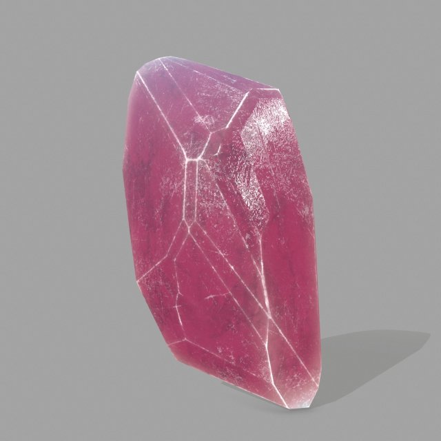 crystal 16 3D Model .c4d .max .obj .3ds .fbx .stl .blend 