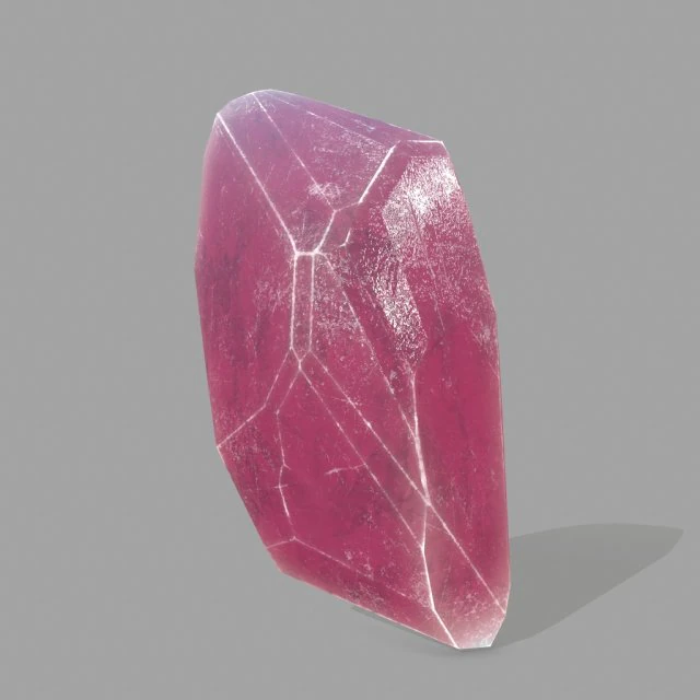 crystal 16 3D Model .c4d .max .obj .3ds .fbx .stl .blend