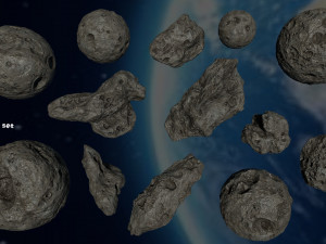 asteroid Modelo 3D