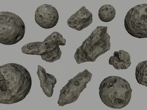 asteroid 3D Model