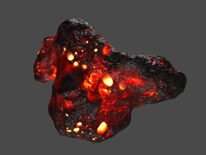 asteroid 3D 模型