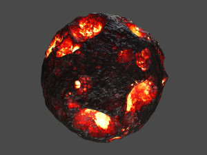 asteroid 3D 模型