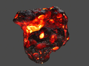 asteroid 3D 模型