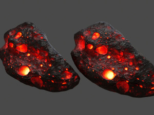 asteroid 3D 模型