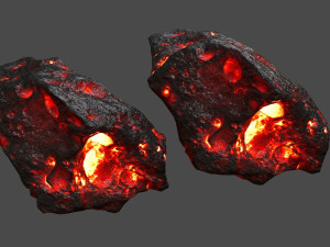 asteroid 3D 模型