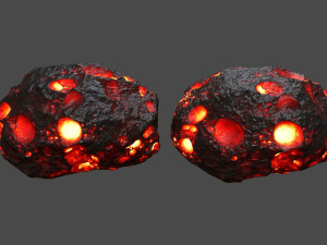 asteroid 3D 模型